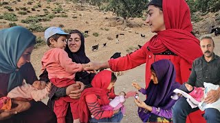 Real nomadic lifeaying blocksforconstruction, meeting Shaban's sister, and helpinghisgrandmother