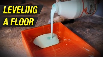 Levelling a Floor (Self Level and Primer-Sika L125)