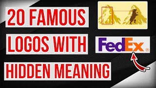 Celebrity 20 Famous Logos With A HIDDEN MEANING Profile