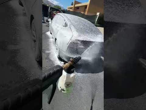 Tesla foam cannon