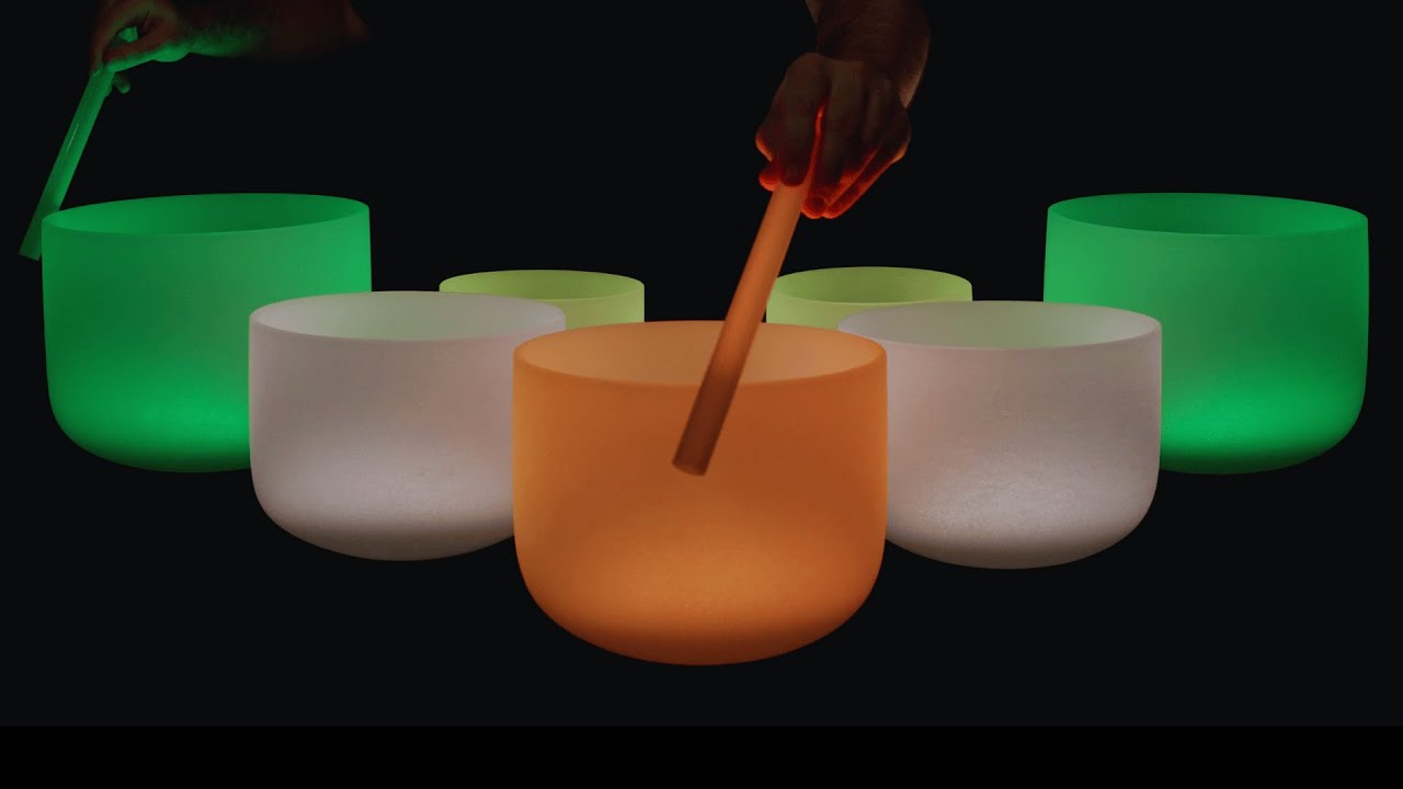 432 Hz Crystal Bowls Healing Sounds for Deep Relaxation - YouTube