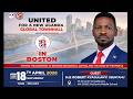 H E Bobiwine Live In Boston Uniting The Diaspora To Restore Sanity In Uganda 