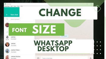 Change Whatsapp Font Size (Updated)