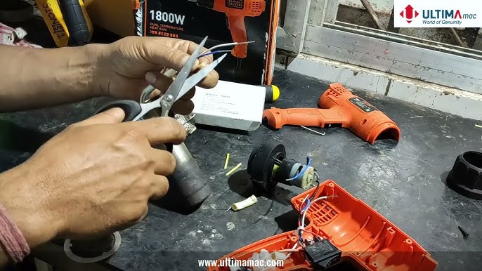 Black & Decker Heat Gun: Unboxing & How It Sounds 