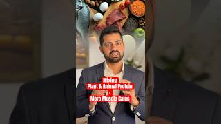 Mixing Plant Animal Protein Secret To Muscle Gains? What No One Tells You