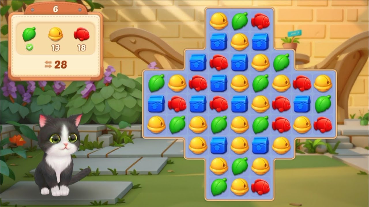 Kitten Match Gameplay - Play Fun Cute Kitten Pet Care Kids Game Level 6 ...