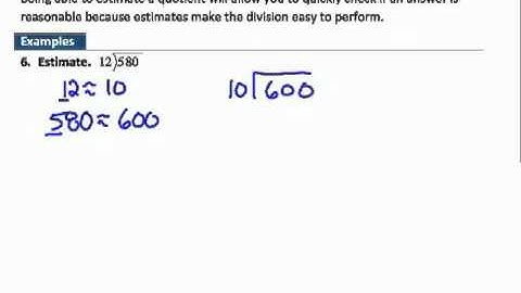 Chapter 1.5 GST Basic Math - Dividing Whole Numbers