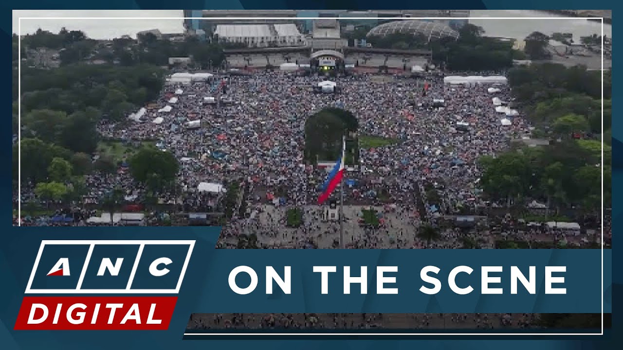 LOOK: Drone footage shows massive crowds in Luneta as INC rally ...