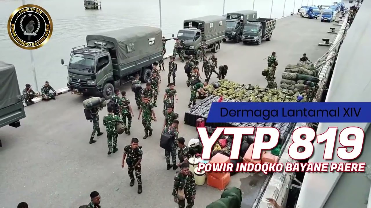 Perjalanan ke MA BATALYON TP 819 PIBP  KAPAL TELUK CALANG 524