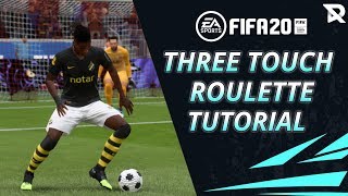 FIFA 20 | SKILL TUTORIAL - THREE TOUCH ROULETTE (WORKS IN FIFA 21)