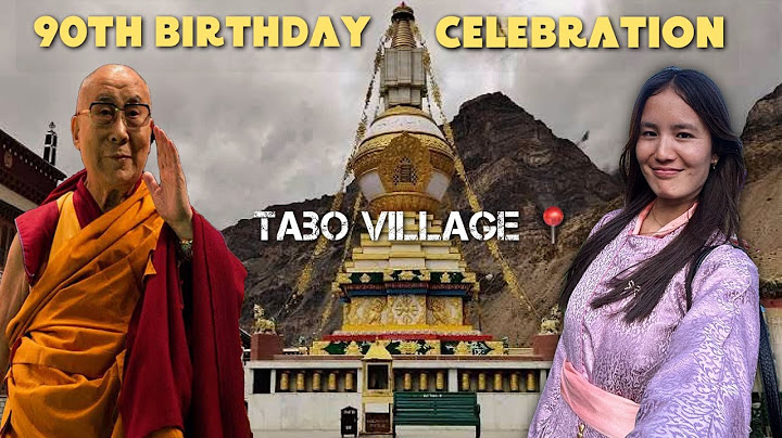 Celebrating the 90th Dalai Lama’s Birthday in Tabo Village” || #vlog #90thbirthday 