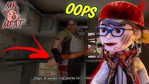 i ESCAPE THE GIRL FROM MR MEAT 🍖 HOUSE !