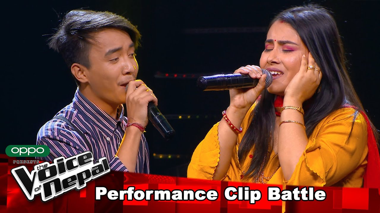 Laboni Vs Aryan Namana Laja Yastari Battle Round   The Voice of Nepal 2021