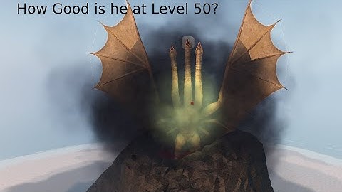How Good is Level 50 Monster Zero? | Roblox Kaiju Universe