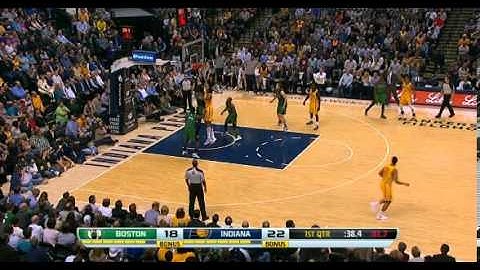 Andrew Bynum Offensive Rebound, Clean Up Bucket