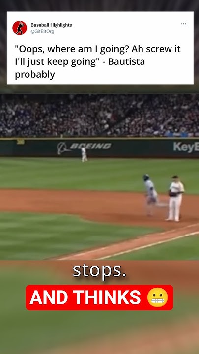 He Accidentally Stole Second - YouTube