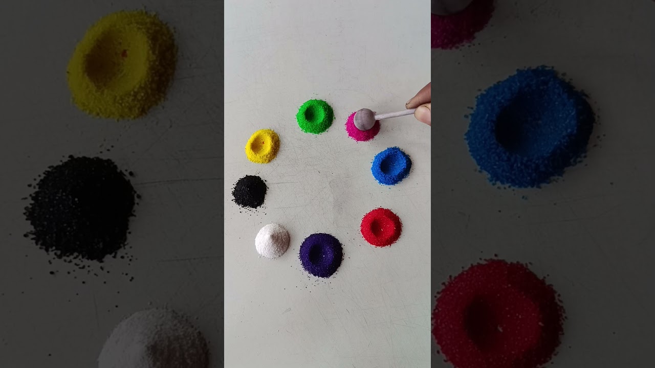simple Rangoli, satisfying rangoli, Easy rangsatisfying 