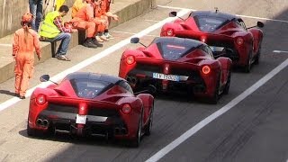 3 x ferrari laferrari sound - start ups ...