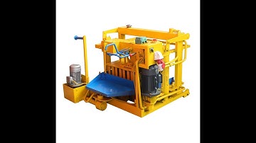 QMY4-30A mobile concrete block making machine