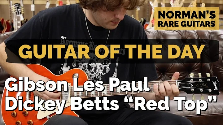 Guitar of the Day: Gibson Les Paul Dickey Betts Mo...