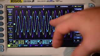 Brushless motor testing with an Oscilloscope