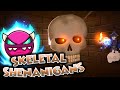 Skeletal Shenanigans 100% (Medium Demon) by YoReid and Airzyy (2 Coins)