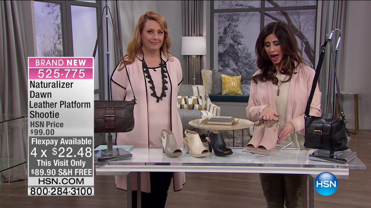 HSN Naturalizer Footwear 02.09.2017 02 AM YouTube