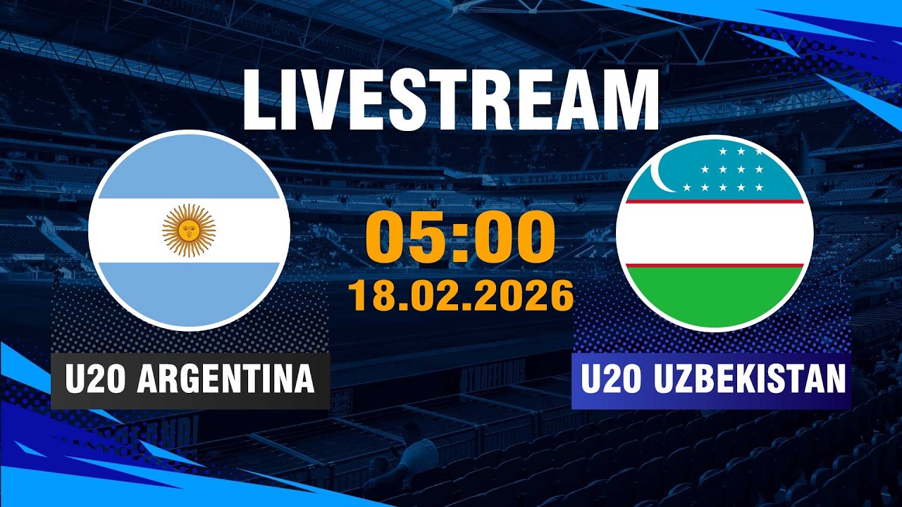🔴 U20 Argentina vs U20 Uzbekistan | When Future Stars Take Control