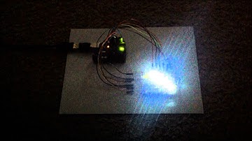 6 x 6 LED Matrix Arduino Test 2