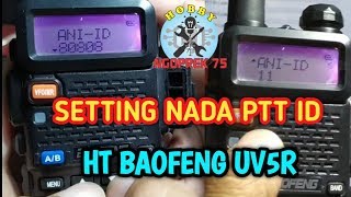 CARA SETTING NADA PTT ID HT BAOFENG UV5R PAKAI SOFTWARE screenshot 3