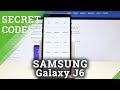 Secret Codes SAMSUNG Galaxy J6 - Hidden Mode / Advanced Options