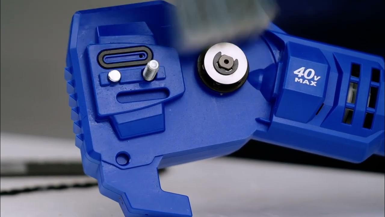 Kobalt 40V 10in Pole Saw How to replace bar and chain YouTube