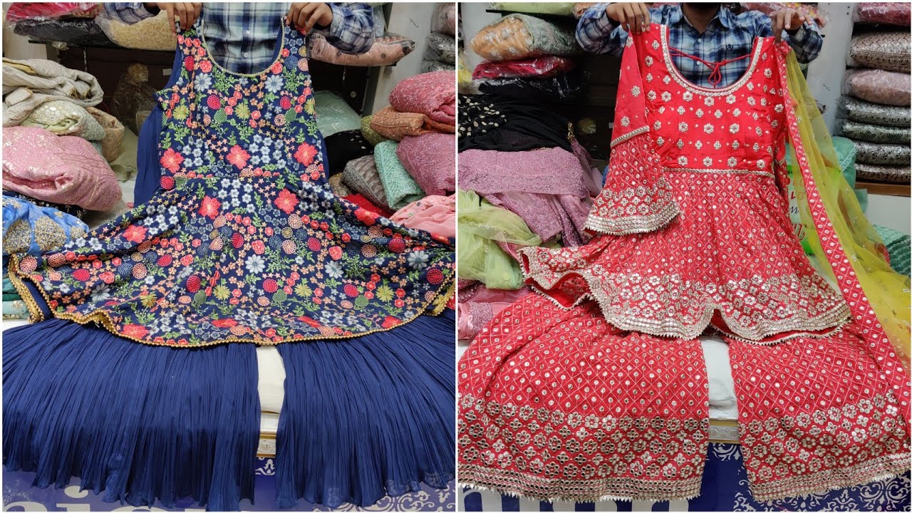 ডিজাইনার পাকিস্তানি স্টাইল  গারারা ড্রেস কিনুন বাজেটের মধ্যে//Designer Pakistani style garara dress.