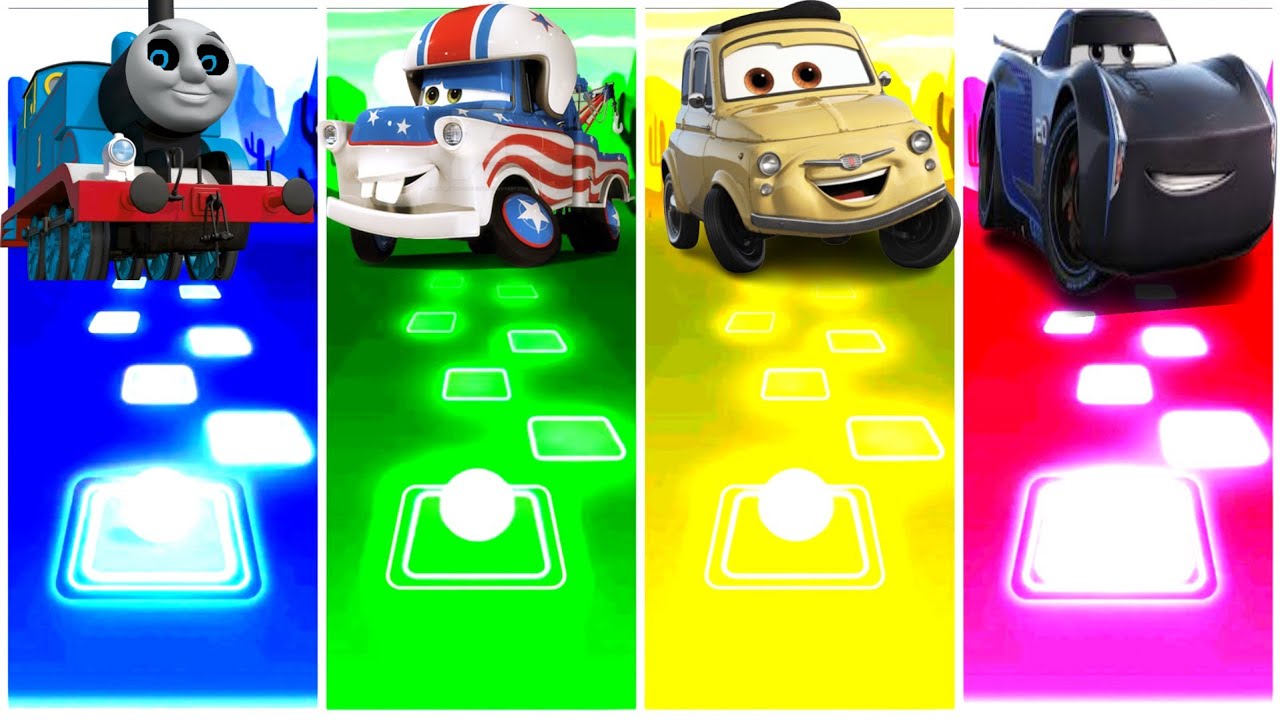 Train Thomas 🆚Mater Eater Exe 🆚 Doc Hudson 🆚 Jackson Strome 🎶 Who is Best?