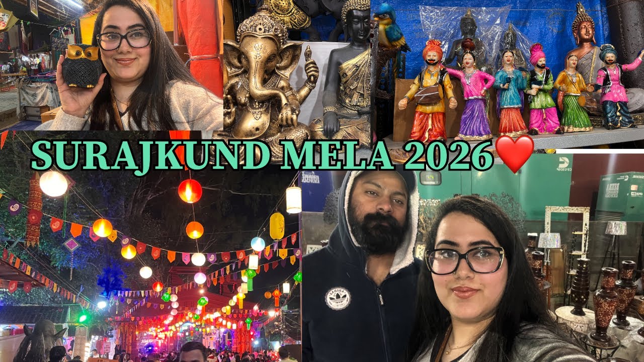 SURAJKUND MELA 2026 🎡❤️||