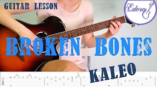 BROKEN BONES - Fingerstyle Guitar Lesson Teaser - KALEO