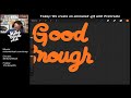 Let's make a "Good Enough" hand-lettered animated gif
