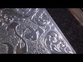 特注表札　彫金表札　エングレービングプレート　Engraving