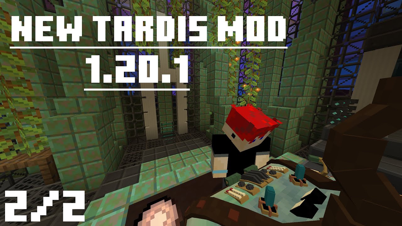 A review of the New Tardis Mod 1.20.1 | 2/2 | Minecraft Java