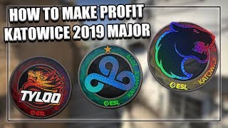 HOW TO MAKE PROFIT INVESTING IN KATOWICE 2019 MAJOR STICKERS (CSGO)