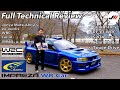 How a Japanese guy made a Real Subaru WR Car Road Legal in Japan | Colin McRae | not 22B 日本語字幕