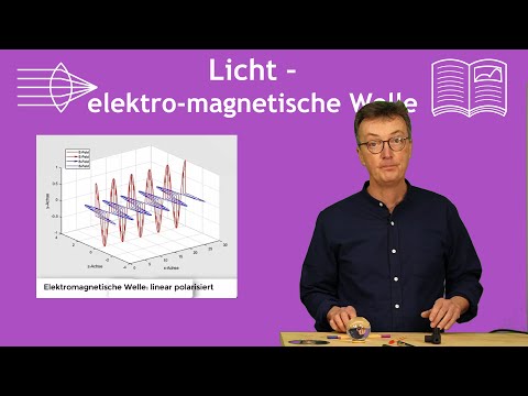 Licht als elektromagnetische Welle aus Maxwell-Gleichung
