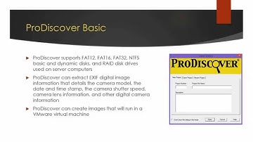 Module 8: ProDiscover Basic