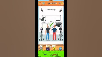 Braindom 2 Level 270 WalkThrough Solution | Who is lying? You should have recorded it