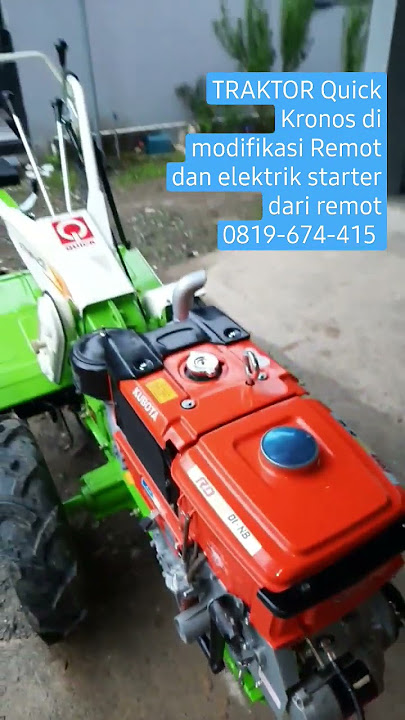 Traktor Quick kronos Remot Siluman