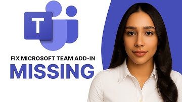 How to Fix Microsoft Teams Add in Missing in Outlook (Updated) IN 1 MINUTE!