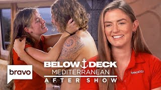 Crew Looks Back At Aesha Scott's Most Outrageous Statements | Below Deck Med After Show Pt1 S4E16