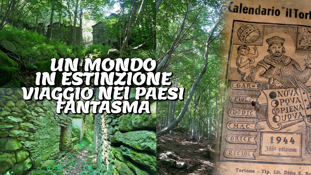 VIAGGIO TRA MOLTI PAESI FANTASMA DIMENTICATI! ESCURSIONE IN UN MONDO IN ESTINZIONE! [Urbex Italia]