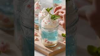 Ocean Dessert Jar That Looks Too Good to Eat #shorts #dessert #foodart