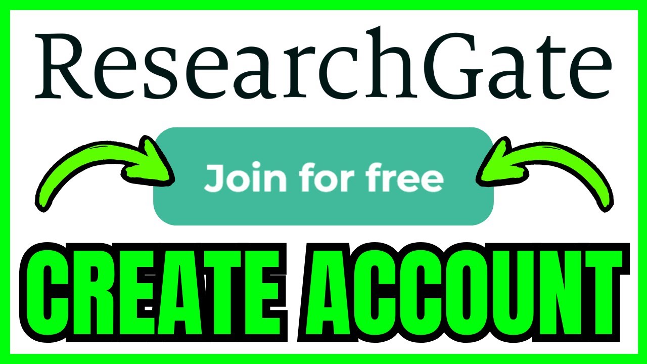 Researchgate Sign How To MAKE ACCOUNT On ResearchGate (QUICK & EASY) 2026 - YouTube